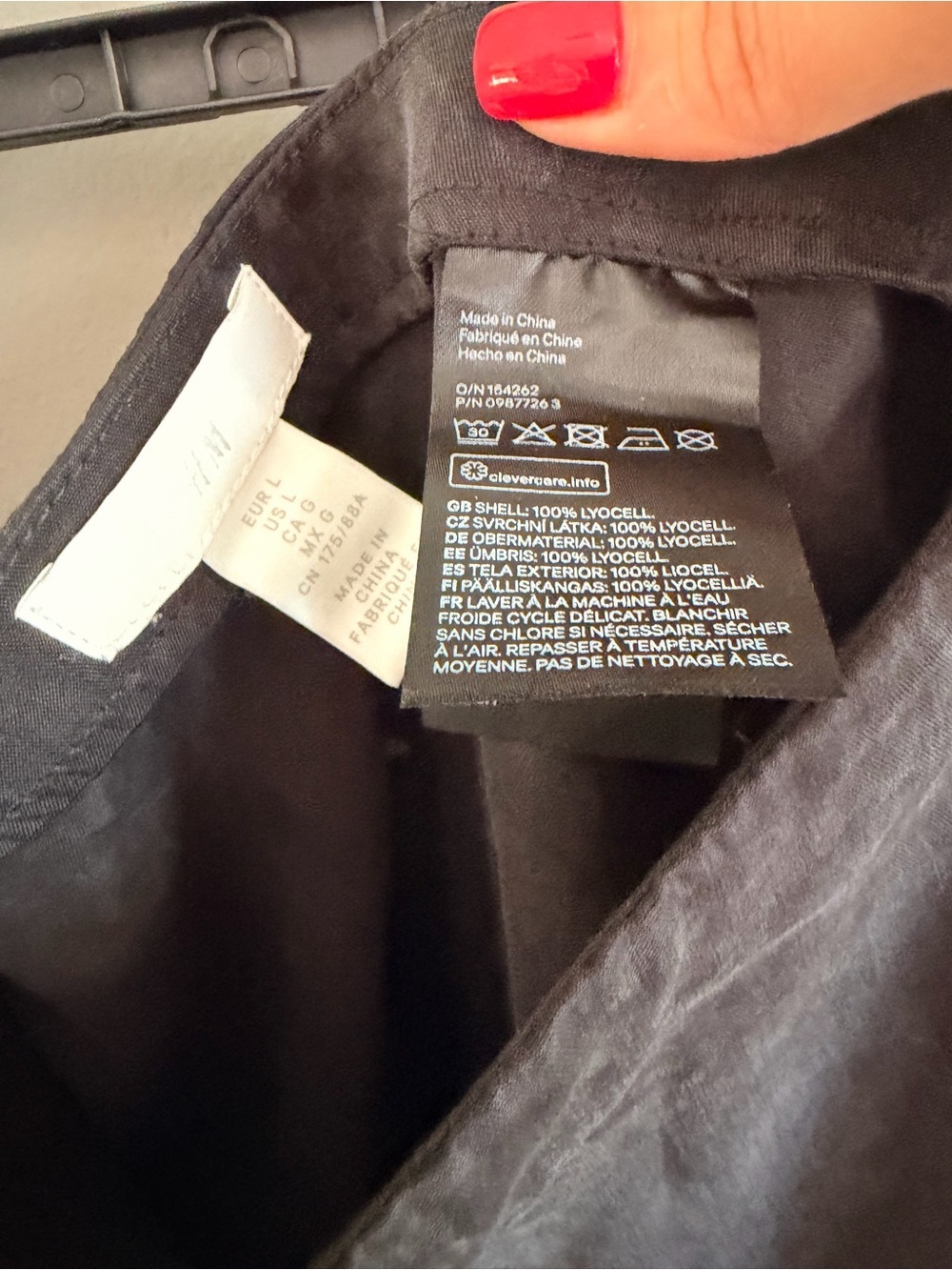 H&M satin Midi Slip Skirt - Picture 4 of 4
